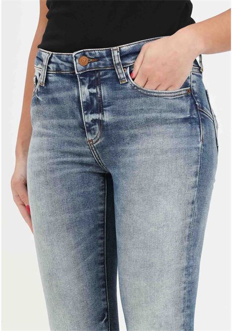 Jeans da donna indigo denim j69 super skinny lift-up mid rise ARMANI EXCHANGE | 3DYJ69Y26DZ1500